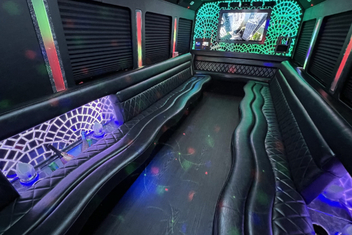 Killeen Limo Bus Interior