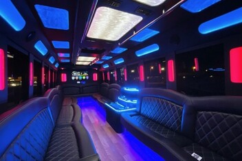 Killeen Limousine Bus Interior