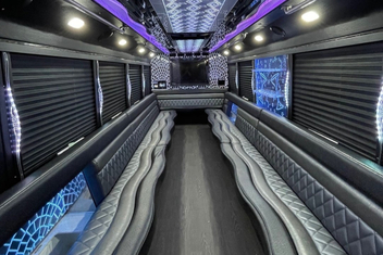 Killeen Party Bus Interior