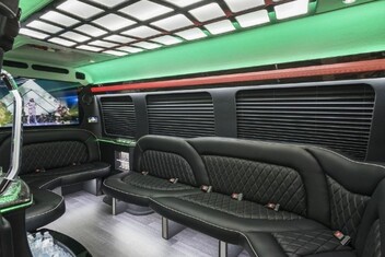 Killeen Sprinter Party Bus Interior