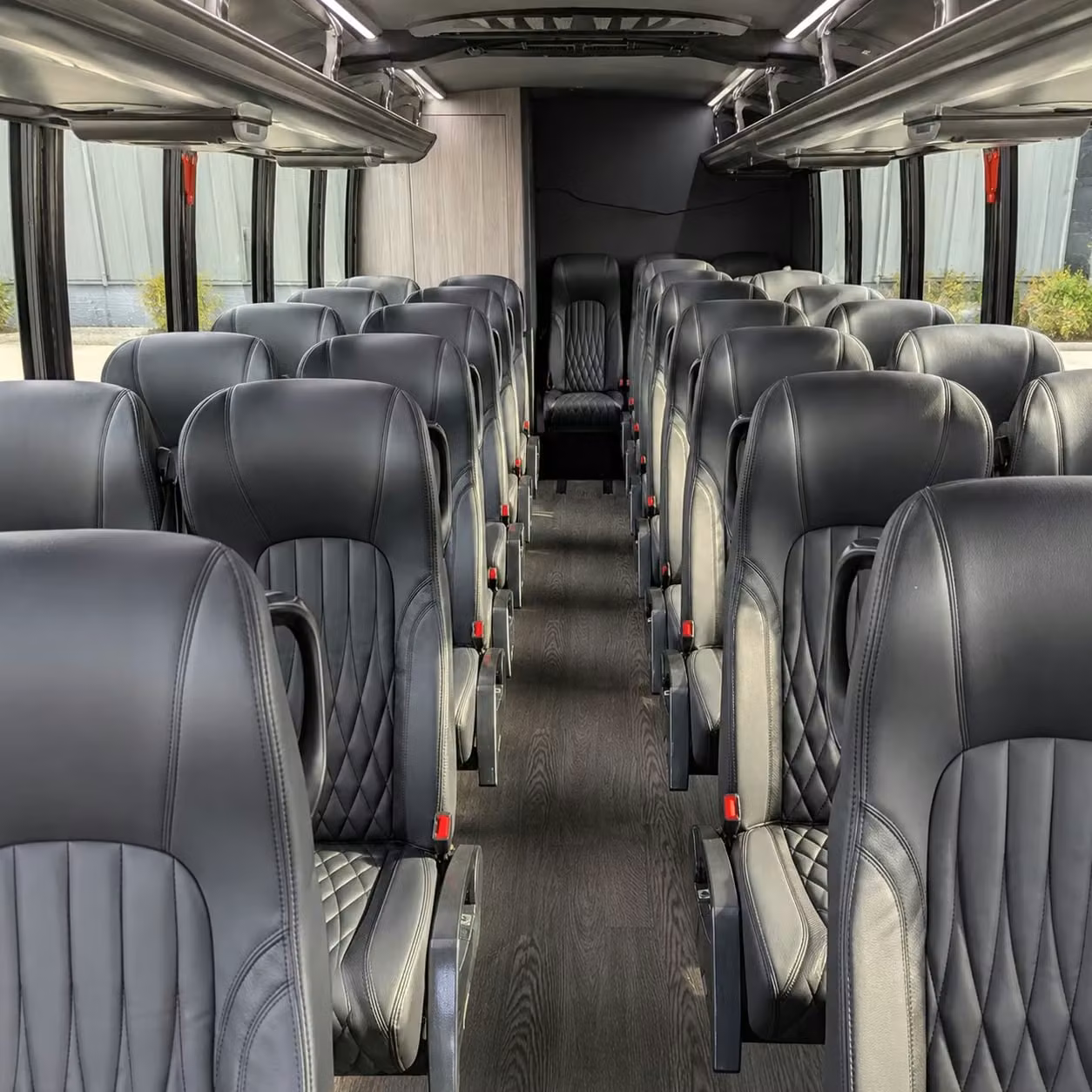30 passenger minibus interior