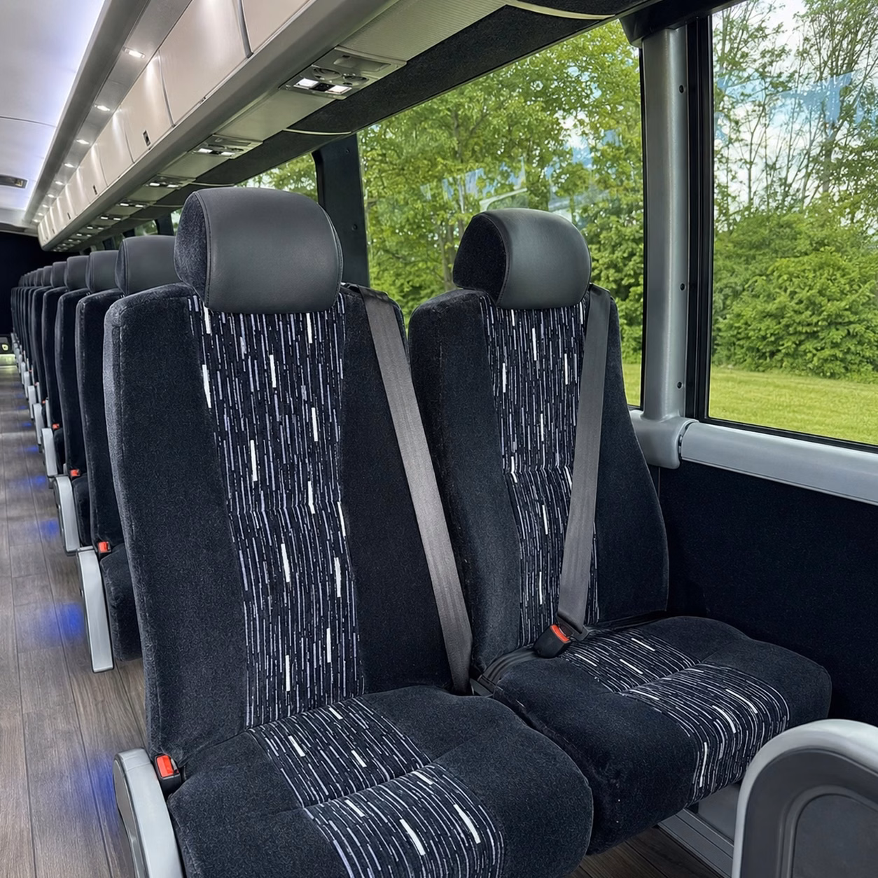 killeen charter bus interior