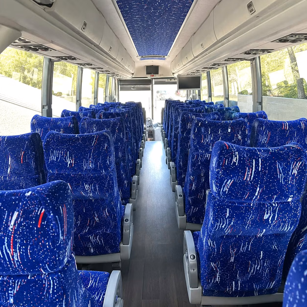 killeen charter bus rental interior